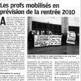 Le Parisien 19 février 2010